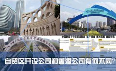 在國內的自貿區(qū)開設公司和注冊香港公司有何不同？